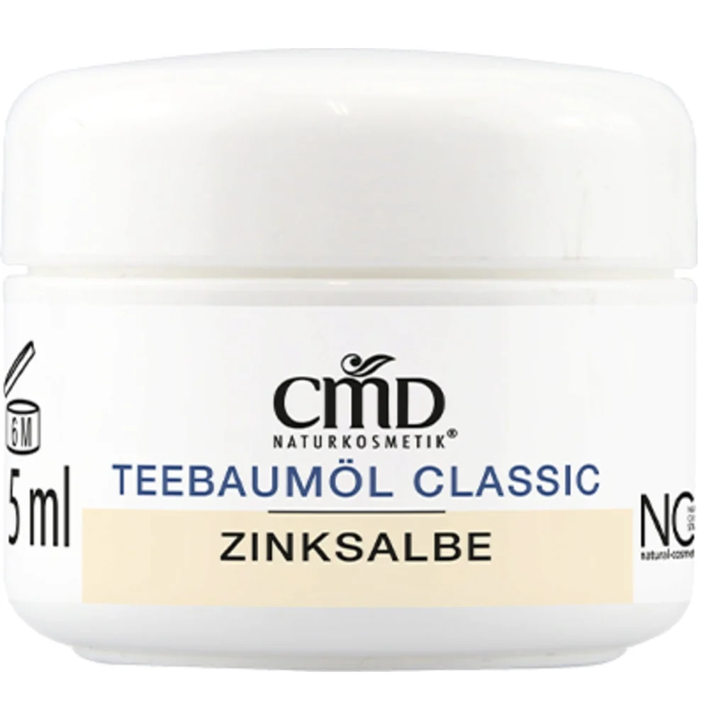 Cmd naturkosmetik Pomata allo Zinco e Tea Tree - formato viaggio 5 ml