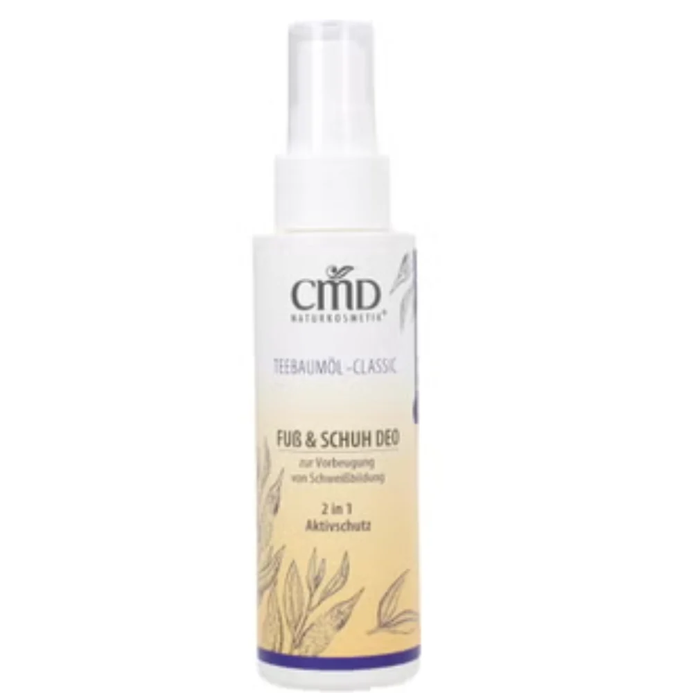 Cmd naturkosmetik Deodorante per Piedi e Scarpe al Tea Tree 100 ml