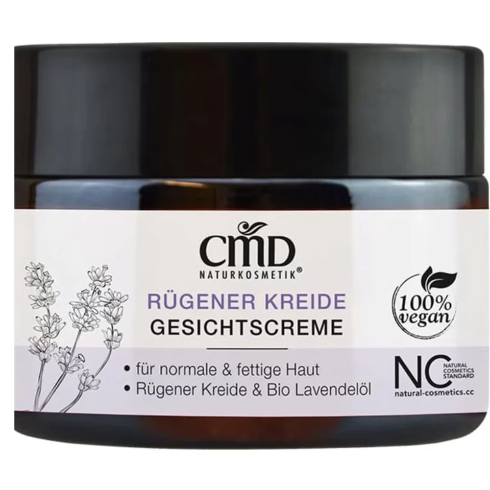 Cmd naturkosmetik Crema Viso al Gesso di Rügen 50 ml