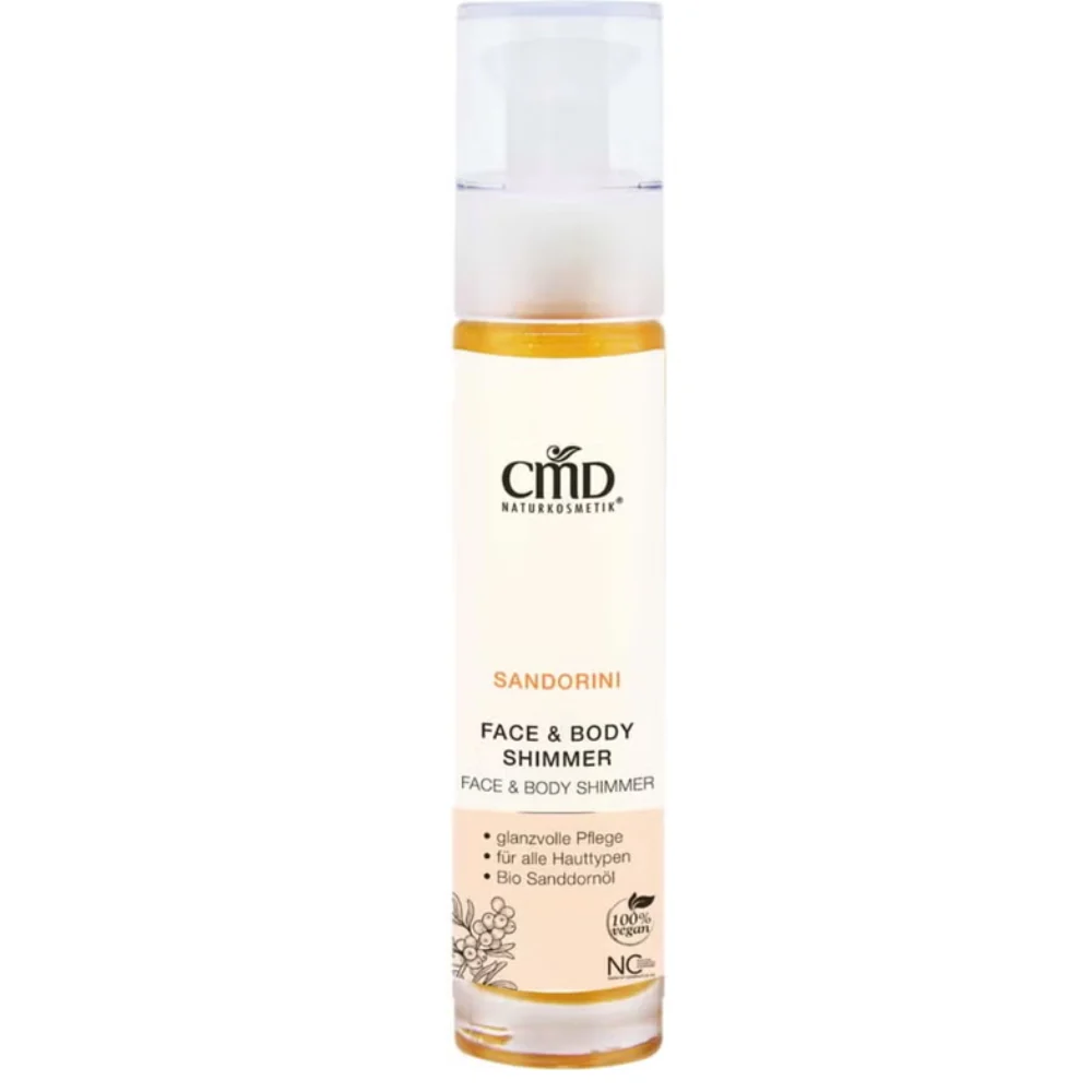 Cmd naturkosmetik Sandorini illuminante viso e corpo 50ml