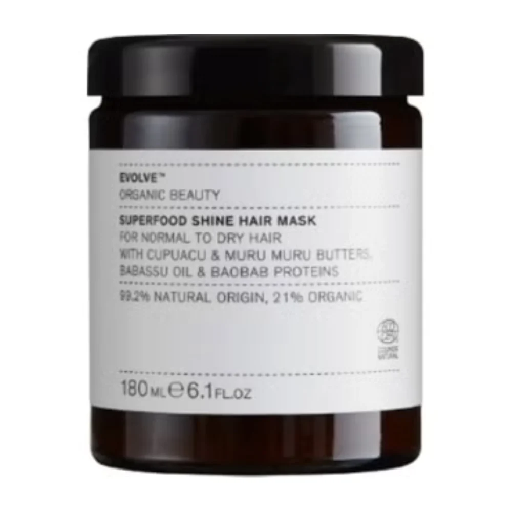 Evolve organic beauty Superfood Maschera per capelli lucida 180 ml