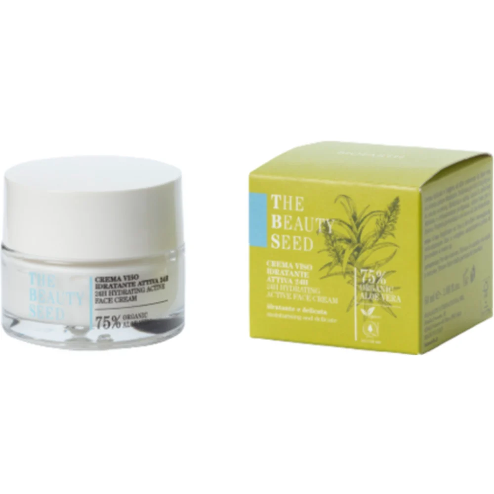 Bioearth THE BEAUTY SEED Crema Viso Idratante Attiva 24h 50 ml