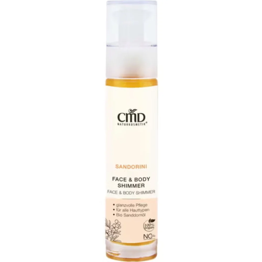 Cmd naturkosmetik Sandorini illuminante viso e corpo 5ml