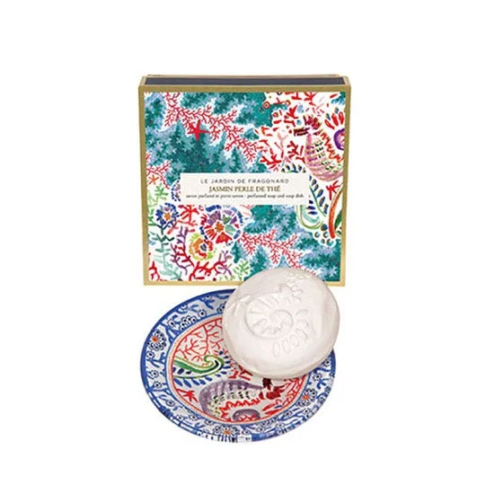 Fragonard Jasmin Perle de Il Sapone e la Porta Sapone