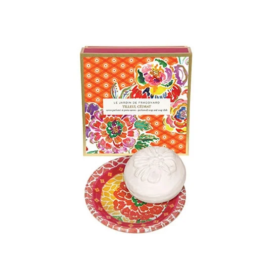 Fragonard Tilleul Cedrat Sapone e porta sapone