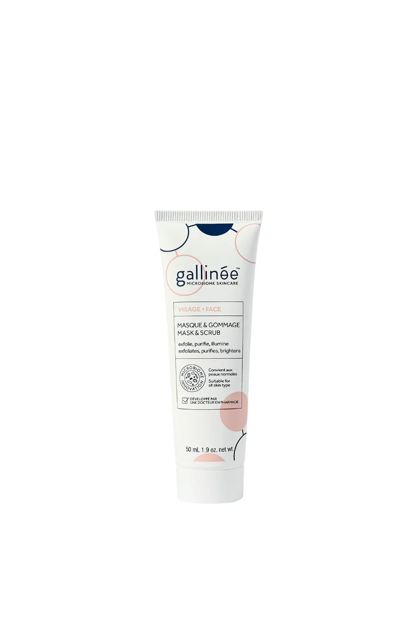Gallinee Microbiome Skincare Maschera Scrub Purificante Per Il Viso 50 ml