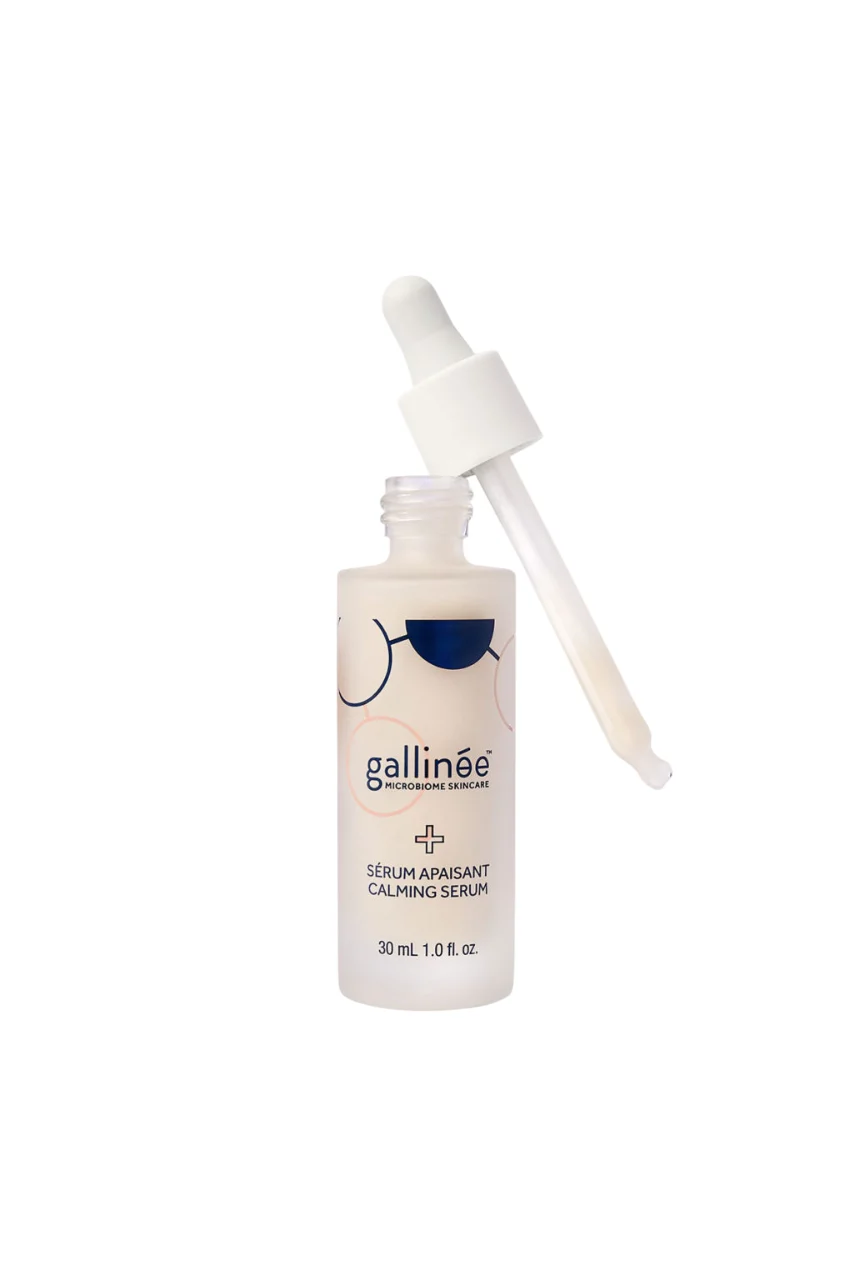 Gallinee Microbiome Skincare Prebiotici, probiotici e postbiotici Siero quotidiano calmante per il viso 30 ml