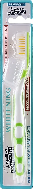 Spazzolino da denti "Sbiancante", media durezza, verde chiaro