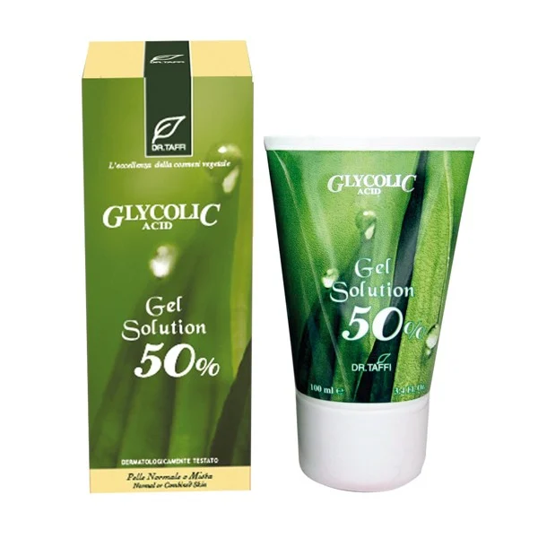 DR TAFFI Glycolic Acid – Gel Solution 50% Mantenimento