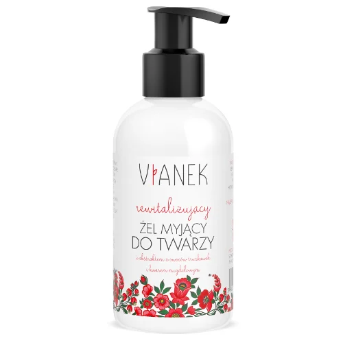 VIANEK Linea Rossa Gel Detergente Viso Rivitalizzante