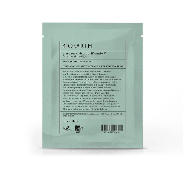 BIOEARTH Maschera Viso Purificante