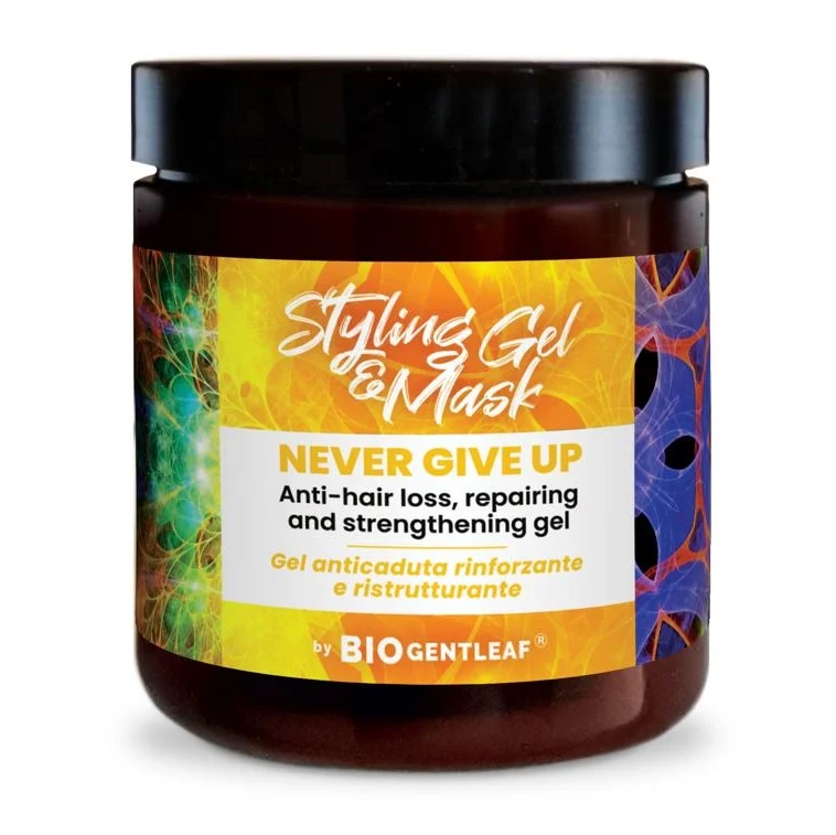 GENTLEAF Hair Loss Remedy – Never Give Up Styling Gel & Mask Gel Anticaduta Rinforzante e Ristrutturante