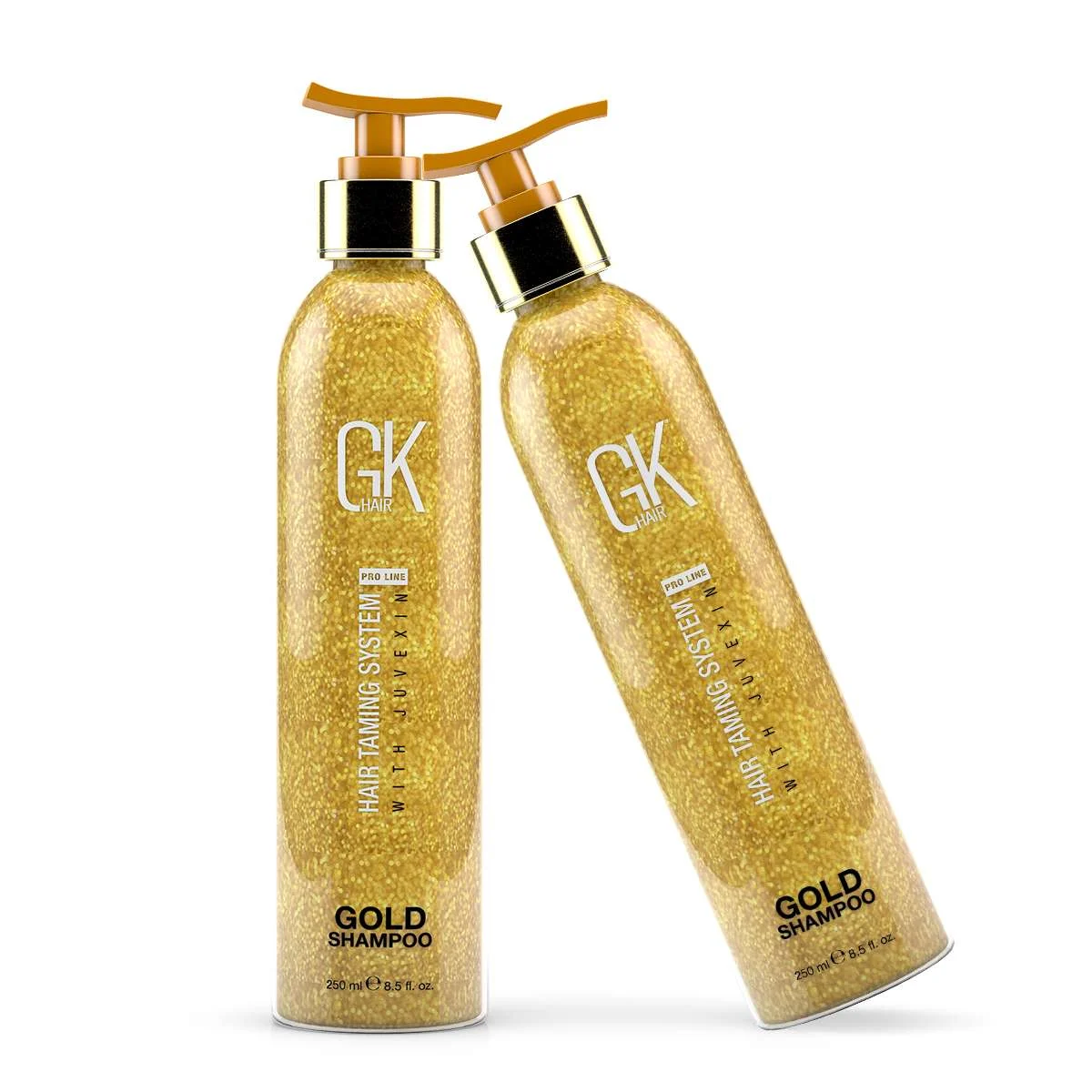 GK HAIR GLOBAL KERATIN GOLD SHAMPOO 250 ML.