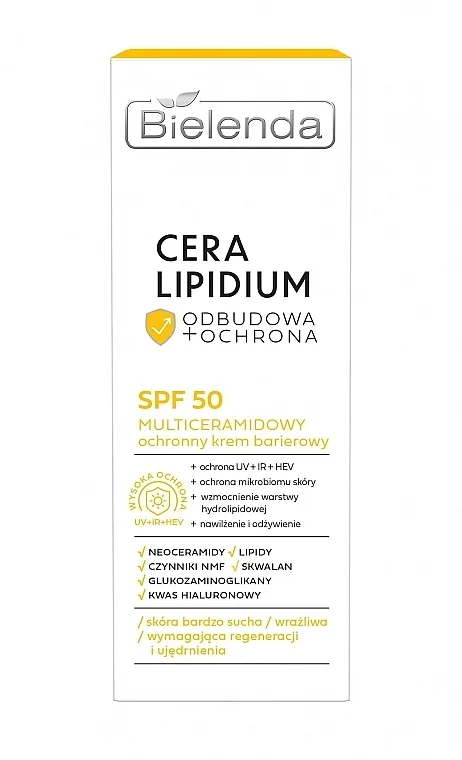 Crema protettiva barriera multicreamide SPF50