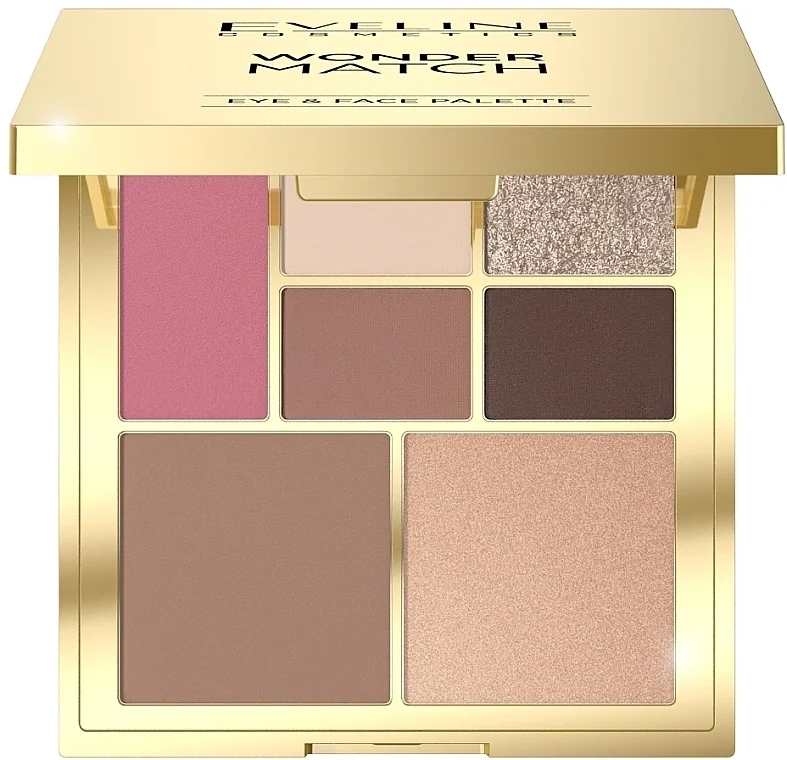 Palette di Contouring Occhi e Viso Eveline Wonder Match