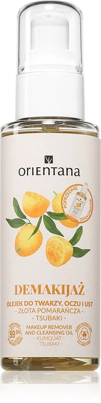 Orientana Golden Orange olio detergente delicato viso e occhi 150 ml