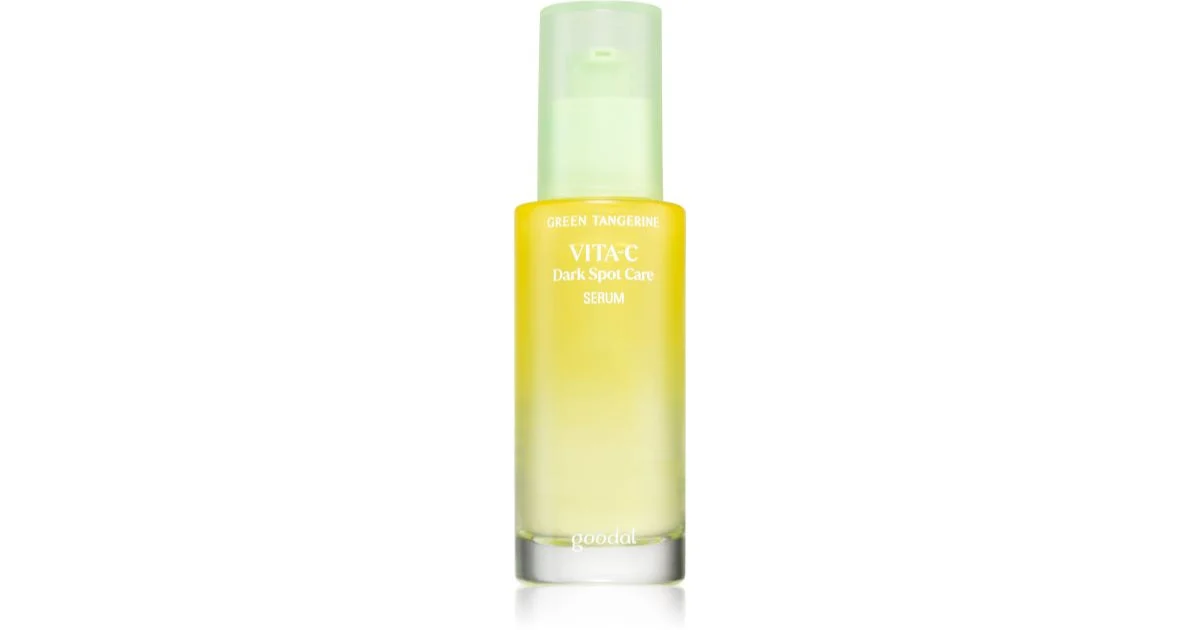 Goodal Mandarino Verde Vita-C Siero Rigenerante E Illuminante Per Unificare Il Tono Della Pelle 40 Ml
