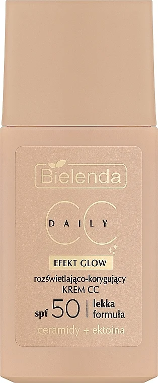 Bielenda Daily Effect Glow Illuminating And Correcting CC Cream SPF 50
