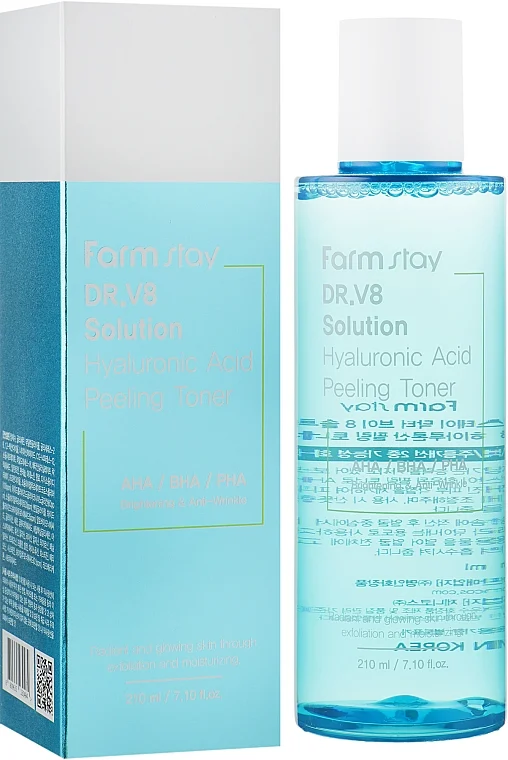 Toner peeling con complesso di acidi