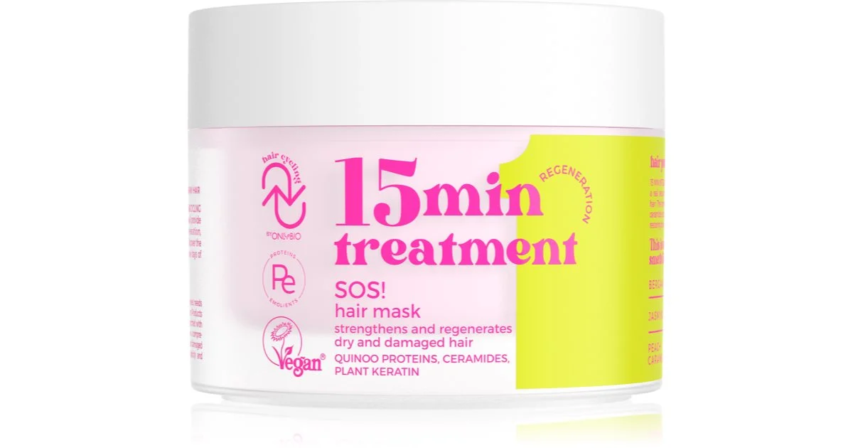 OnlyBio Hair Cycling maschera rigenerante intensa per capelli rovinati e secchi 280 ml