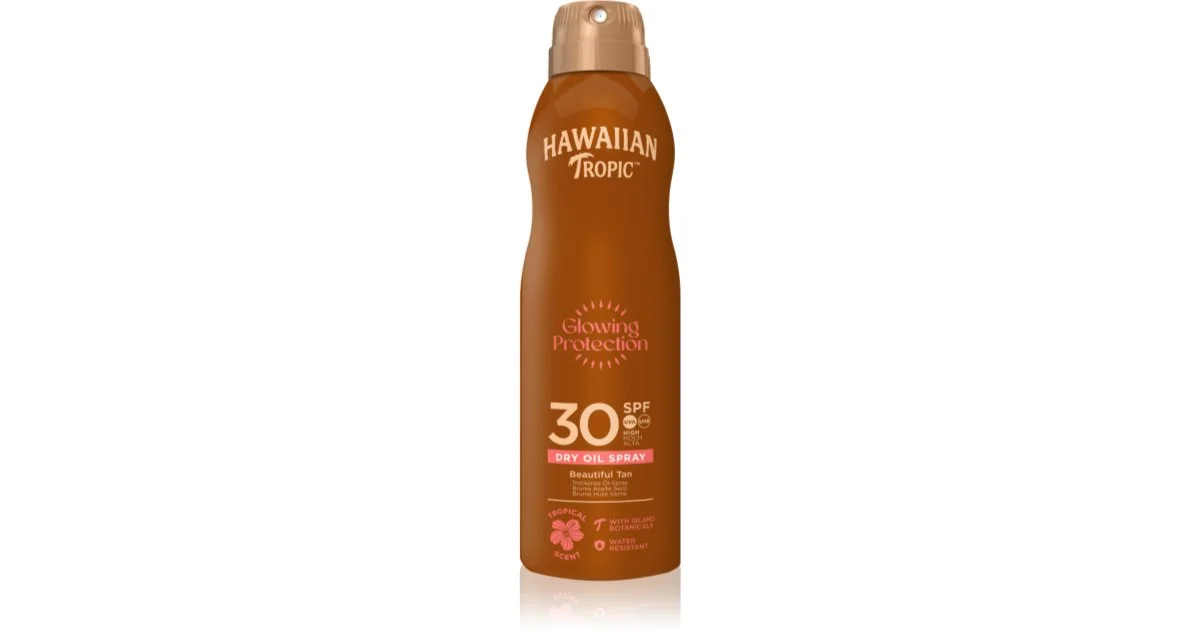 Hawaiian Tropic Olio di Cocco e Mango Spf30 Spray 180ml