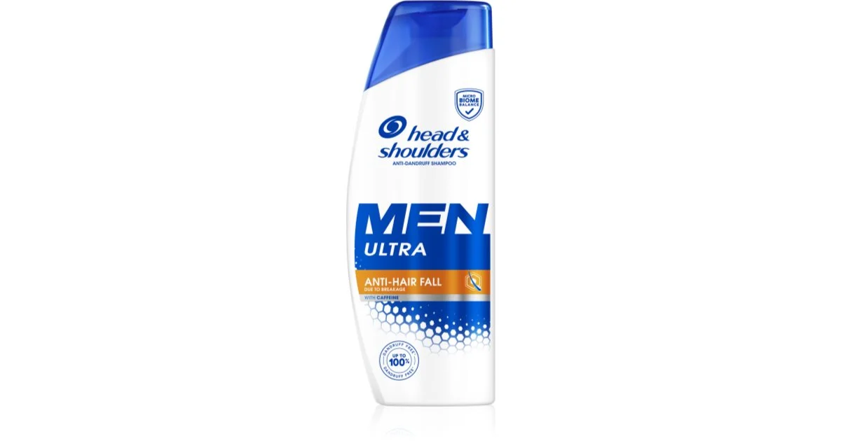Head & Shoulders Uomo Ultra Shampoo Antiforfora Con Caffeina 330 Ml