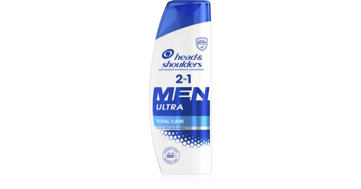 Head & Shoulders Uomo Ultra Total Care Shampoo Antiforfora 330 Ml