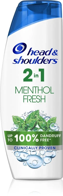 Head & Shoulders Menthol Fresh 2In1 Shampoo E Balsamo 2 In 1 Contro La Forfora 360 Ml
