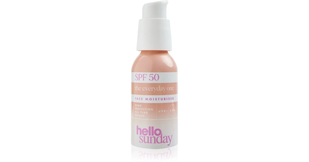 hello sunday the everyday one SPF 50 crema abbronzante viso 50 ml