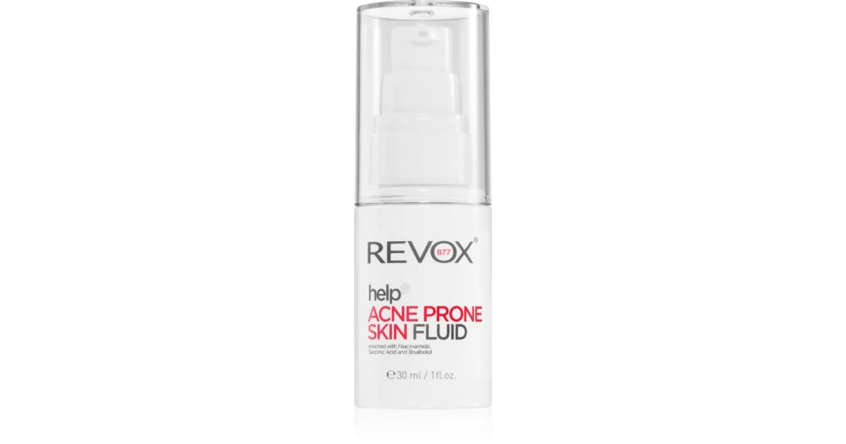 Revox B77 Help Acne Prone Skin fluido idratante leggero per pelli acneiche 30 ml