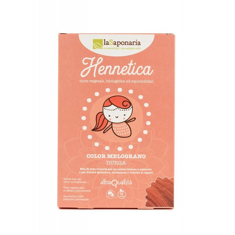 LA SAPONARIA Hennetica – Durga Tinta Vegetale Color Melograno