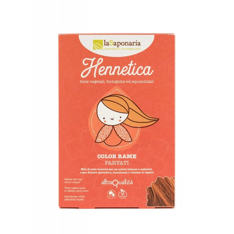 LA SAPONARIA Hennetica – Parvati Tinta Vegetale Color Rame