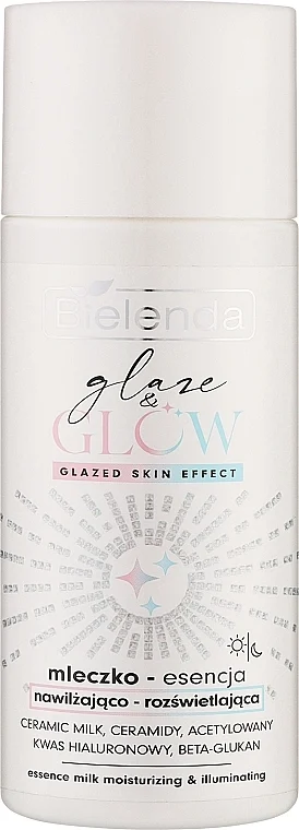 Essenza lattiginosa idratante e illuminante con effetto pelle glassata
