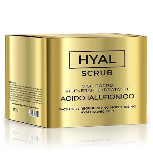 LR WONDER COMPANY ACIDO IALURONICO HYAL SCRUB VISO CORPO RIGENERANTE 250ML