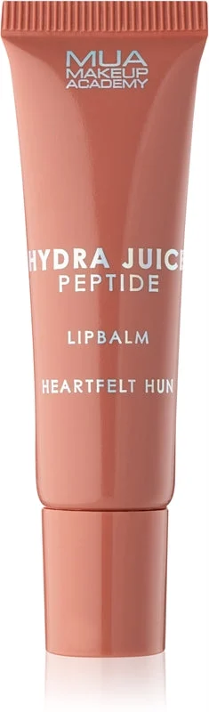 MUA Makeup Academy Hydra-Juice Peptide balsamo idratante labbra per la brillantezza αρώματα Heartfelt Hun (Honey) 10 ml