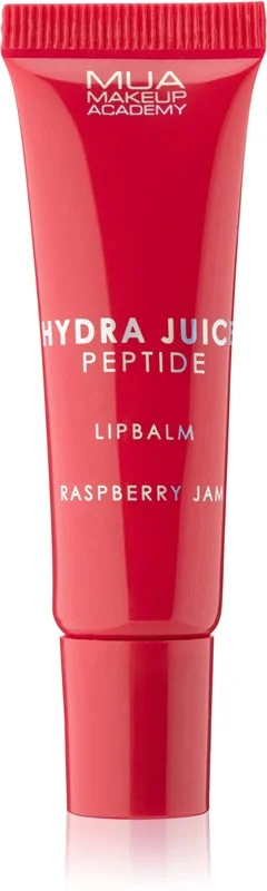 MUA Makeup Academy Hydra-Juice Peptide balsamo idratante labbra per la brillantezza Raspberry Jam 10 ml