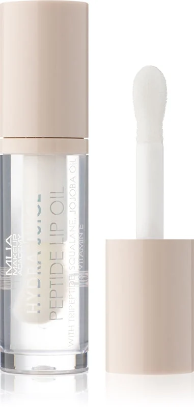 MUA Makeup Academy Hydra-Juice Peptide olio labbra colore Coconut Sugar 7 ml