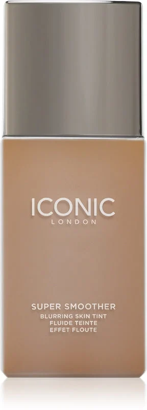 Iconic London Super Smoother Blurring Skin Fondotinta Idratante Leggero Colore Warm Tan 30 Ml