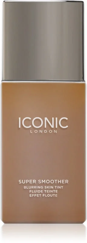 Iconic London Super Smoother Blurring Skin Fondotinta Idratante Leggero Colore Warm Deep 30 Ml