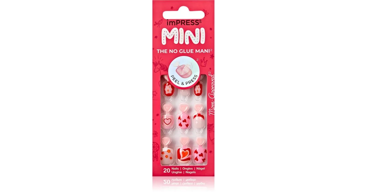 KISS imPRESS Mini Unghie finte 28 pezzi