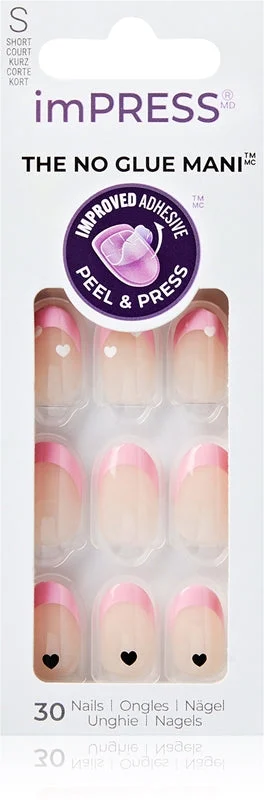 KISS imPRESS The No Glue Mani Unghie finte Ditto 30 pezzi