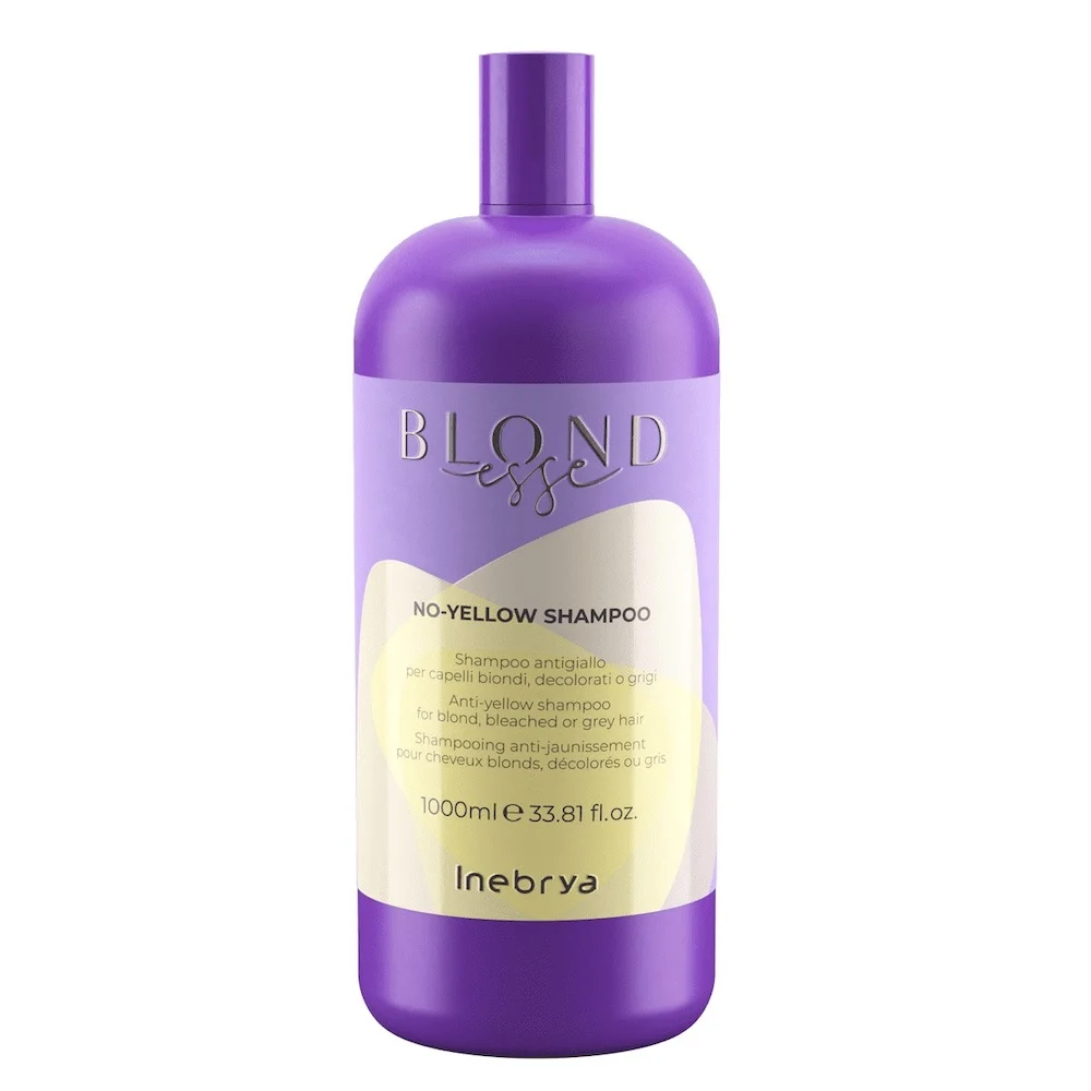 INEBRYA ICE CREAM BLONDESSE SHAMPOO ANTIGIALLO PER CAPELLI DECOLORATI O CON MECHES 1000ML