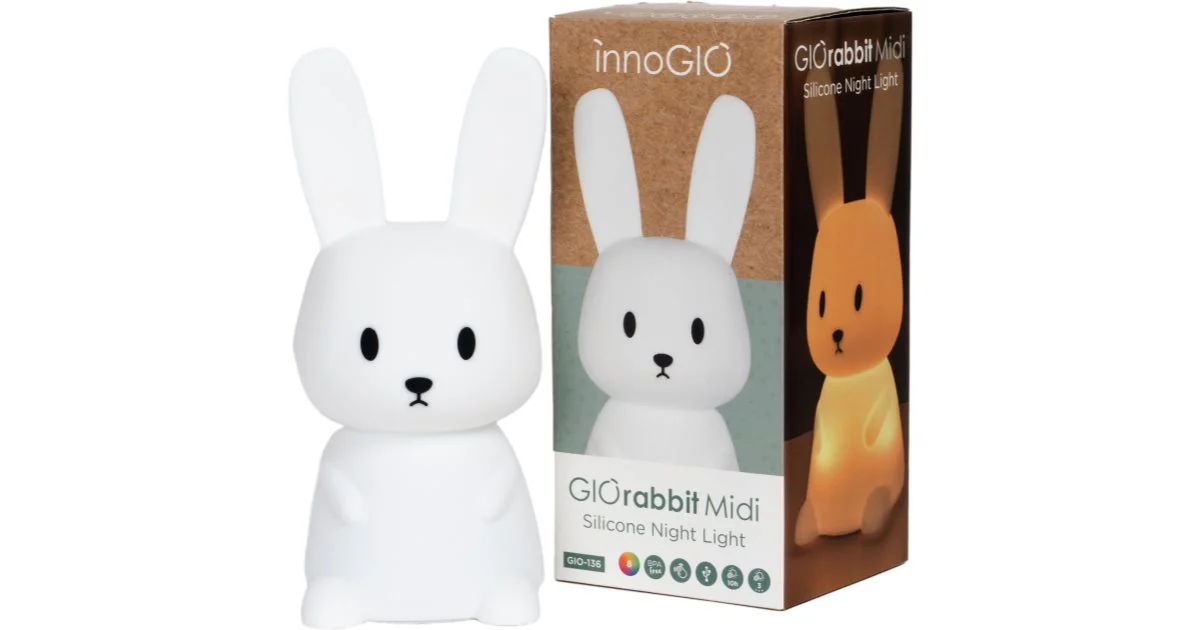 innoGIO GIORabbit Midi luce notturna 2 in 1