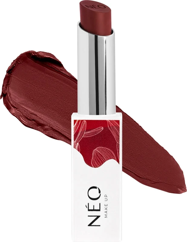 NEO MAKE UP Intense Siero No Transfer rossetto a lunga tenuta effetto matte colore 02 Cherry On Top 3,5 g