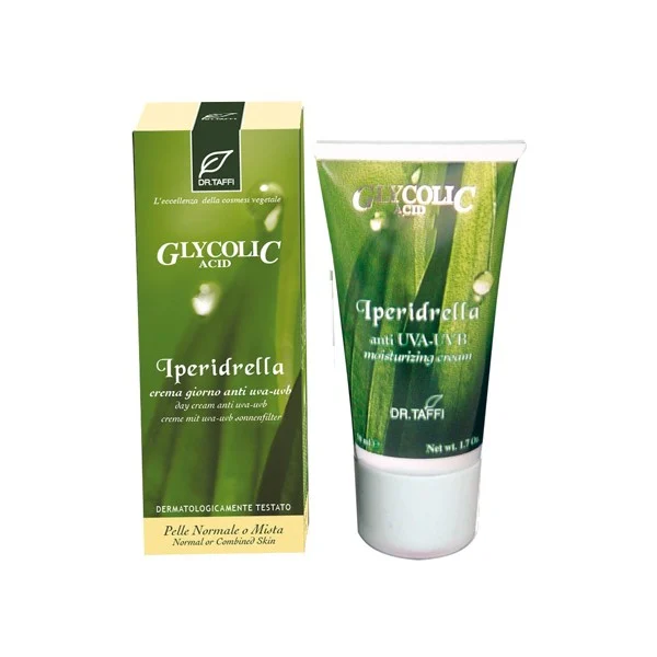 DR TAFFI Glycolic Acid – Iperidrella Crema Giorno Anti Uva Uvb