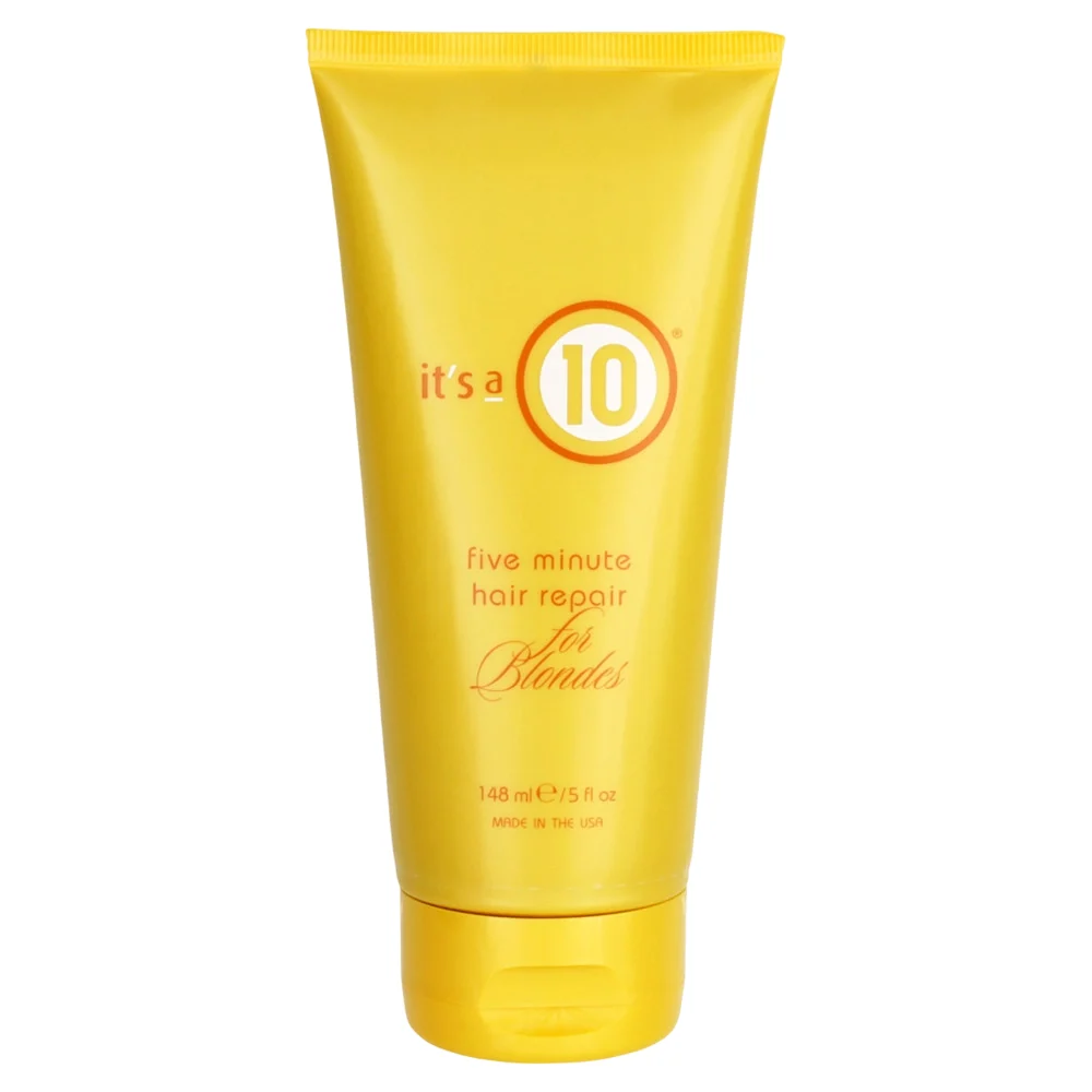 It's a 10, Five Minute, trattamento in crema per capelli, per la riparazione, 148 ml