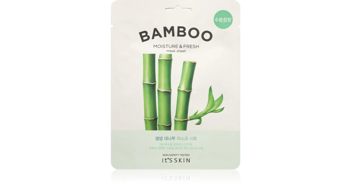 It´s Skin The Fresh Bamboo maschera in tessuto emolliente e rinfrescante 19 g