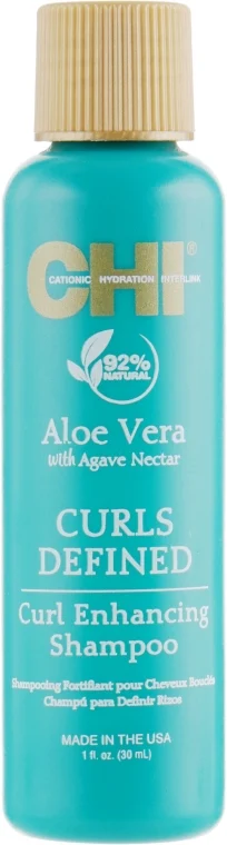 Shampoo per capelli ricci, con aloe vera e nettare di agave