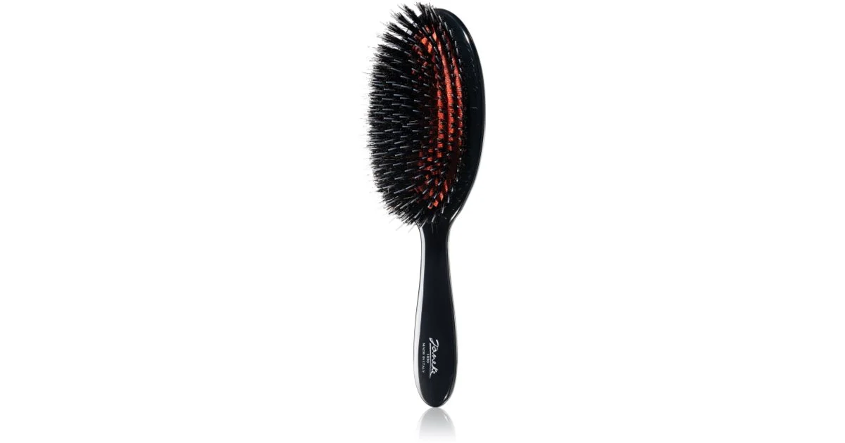 Janeke Black Line spazzola professionale per capelli ovale 22,5 cm 1 pz