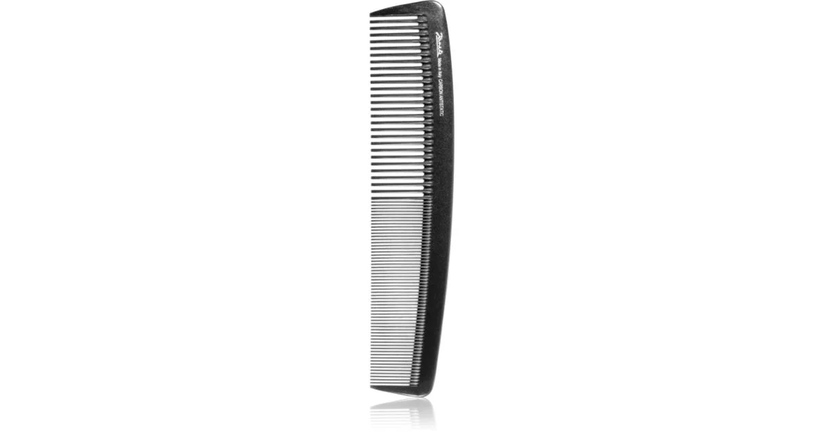 Janeke Carbon Fibre Toilet pettine per capelli 22,5 cm